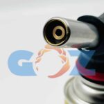 Apverčiamas dujų degiklis 360 laipsnių