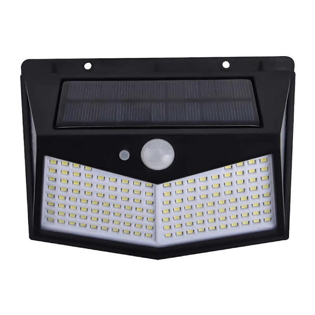 Lauko šviestuvas su saulės baterija 212 LED - Image 3