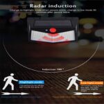 Lauko šviestuvas su saulės baterija 212 LED
