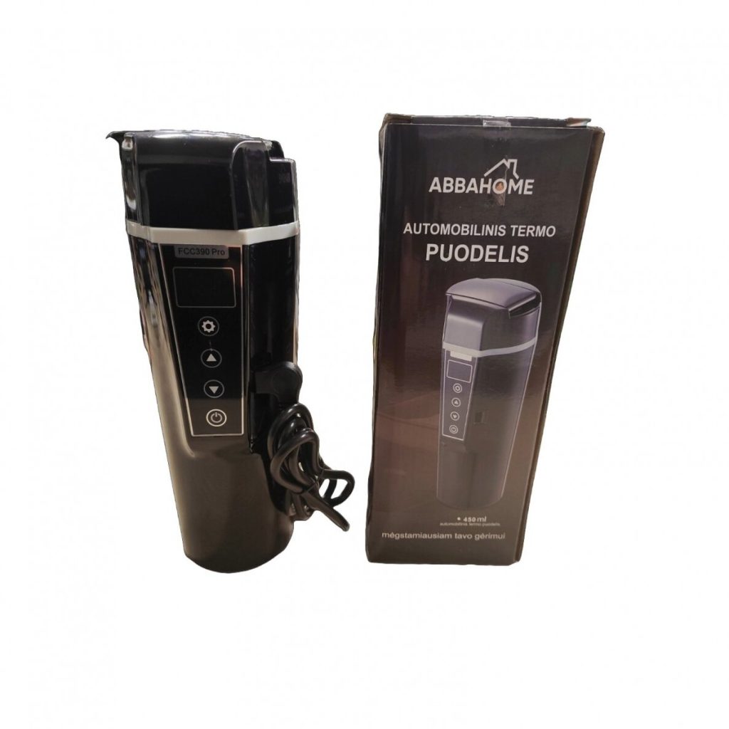 12/24V AUTOMOBILINIS TERMO PUODELIS 450ML