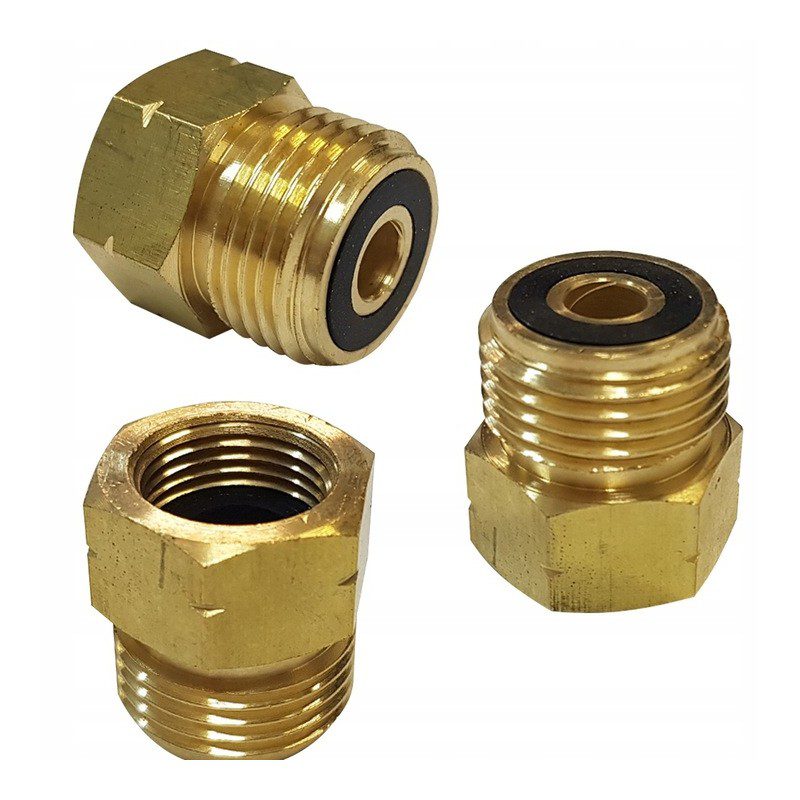 Adapteris / perėjimas dujų balionams 3/8" iki 1/2"