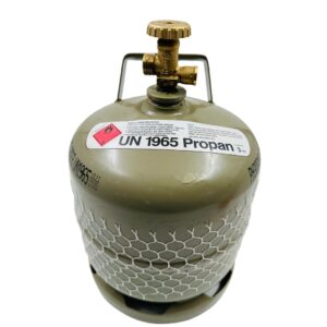 Dujų balionas 3 kg buitiniu ventiliu (tuščias)