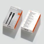 MORRE M104 USB-C/USB-C kabelis, 100W, 1,5 m su ekranu