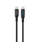 MORRE M105 USB-C/USB-C kabelis, 240W, 2 m su ekranu